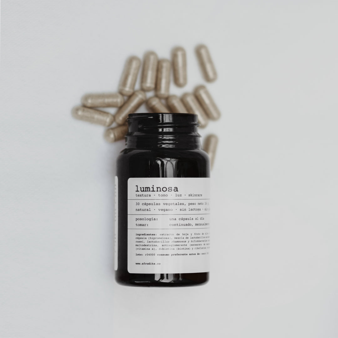 luminosa, ingredientes y composición