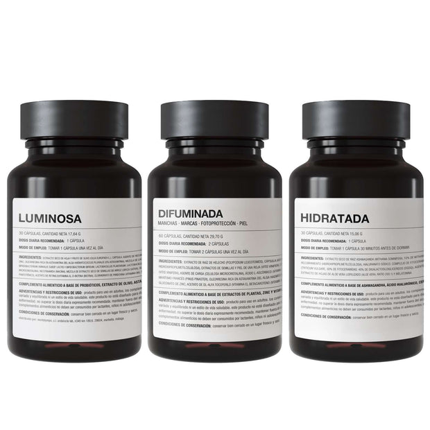PACK: LUMINOSA + DIFUMINADA + HIDRATADA