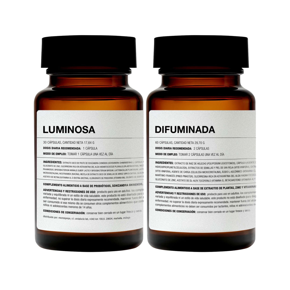 PACK: LUMINOSA + DIFUMINADA